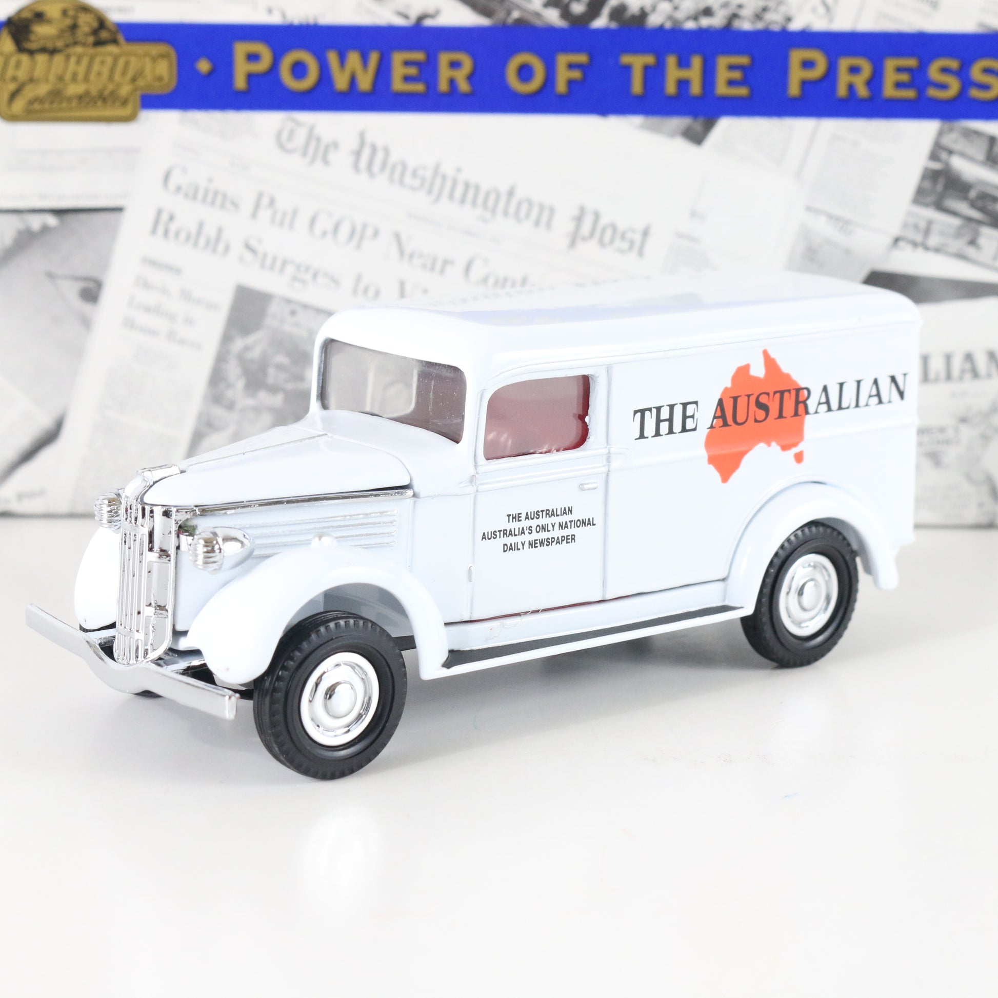 1937 Gmc News Van Australian Matchbox