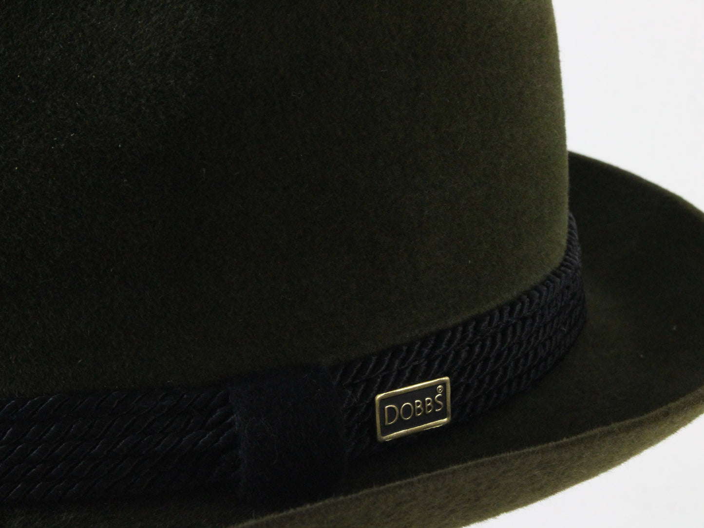 Dobbs Fifth Ave Hunter Mt Mens Loden Green Felt Fedora W/ Pin MULTIPLE SIZES