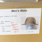 Biltmore Vagabond Top Hatters Mens Tan Mix Felt Fedora W/ Feather MULTIPLE SIZES