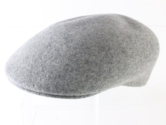 Brooks Mens Classic Gray Wool Felt Ivy Cap Newsboy Hat MULTIPLE SIZES