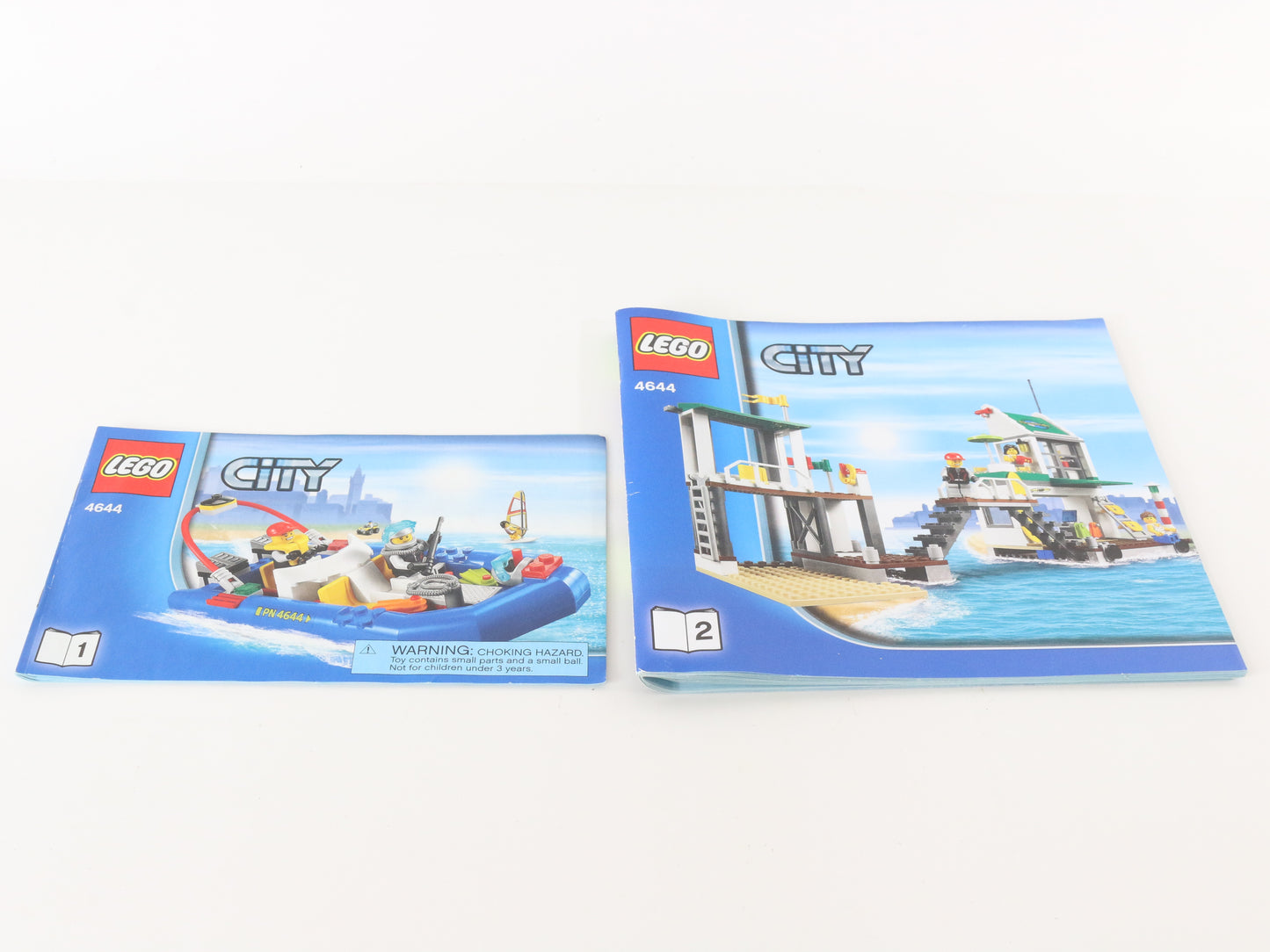 Lego City Marina Beach Mostly Built Set 4644 W/ Box & Instructions