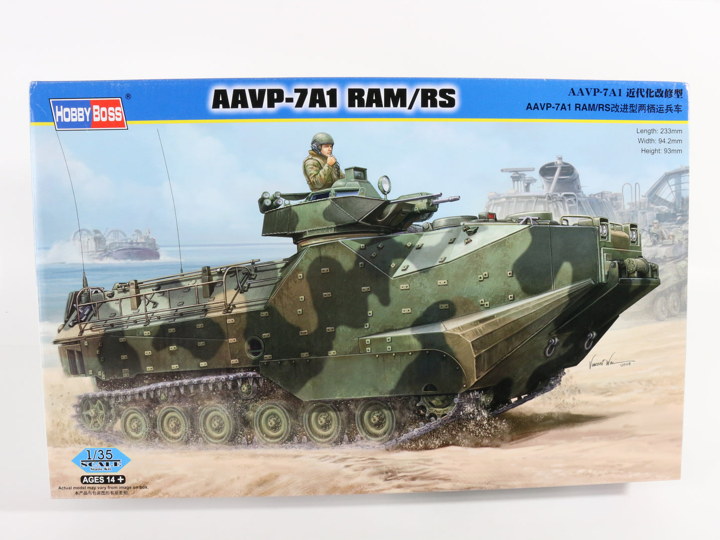 AAVP-7A1 Ram/rs Military Vehicle Plastic Model Kit Hobby Boss 1:35 82415