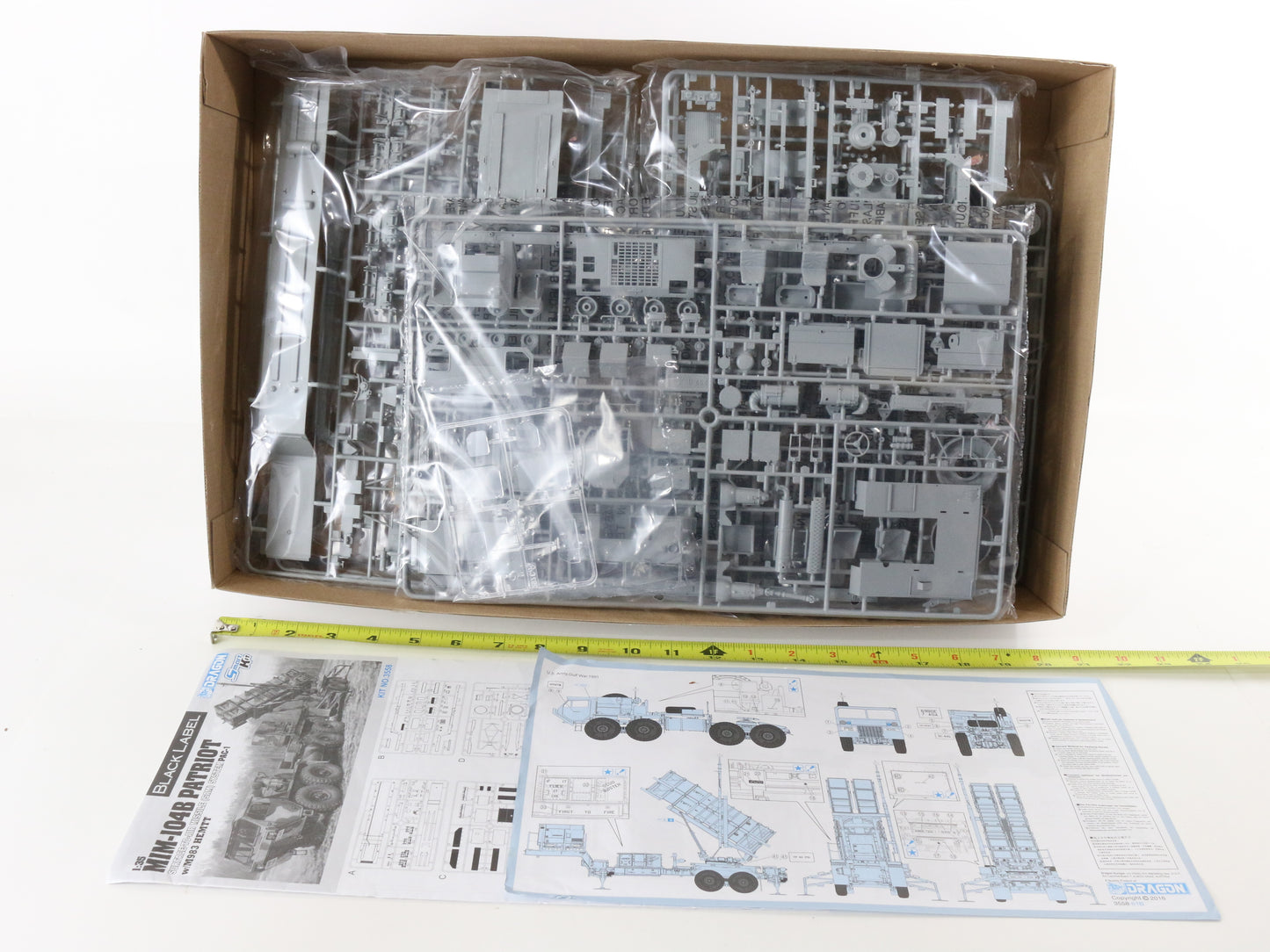 MIM-104b Patriot SAM System Pac-1 M983 Hemitt Black Label Dragon 1:35 3558