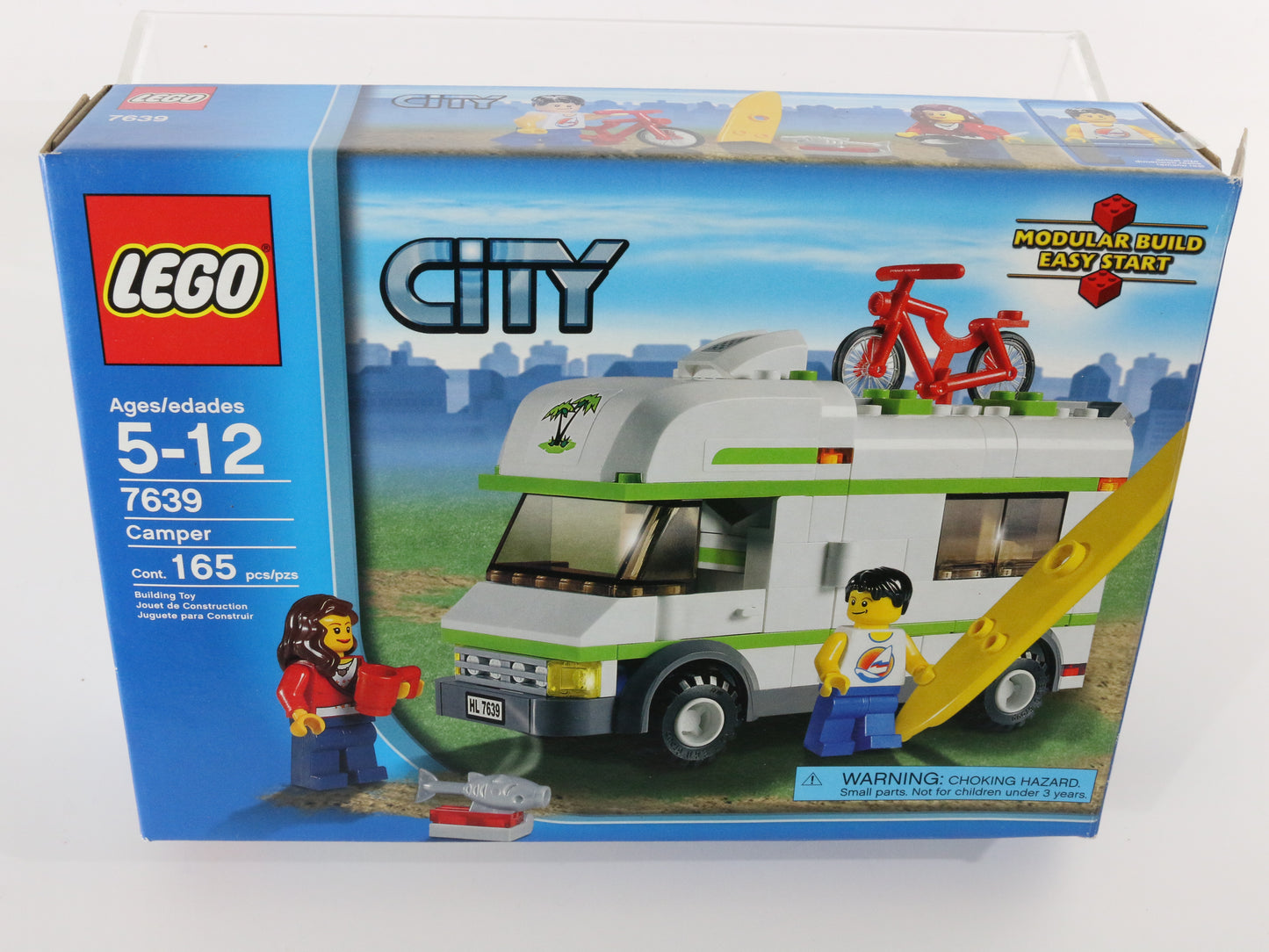 Lego City Camper Van Built Set 7639 W/ Box & Instructions