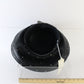 Makins New York Ladies Fancy Black Straw Like Hat W/ Rhinestones 7 1/8 57cm