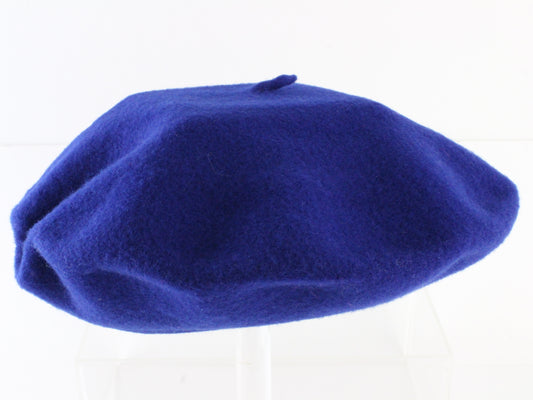 Ladies Boutique Elegant Navy Blue Wool Felt Beret One Size South Africa