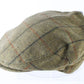 John Hanley & Co Ltd Mens Tan PURE NEW Wool Ivy Cap NEWSBOY MULTIPLE SIZES