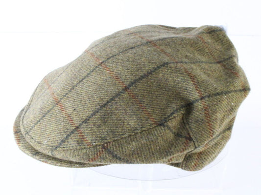 John Hanley & Co Ltd Mens Tan PURE NEW Wool Ivy Cap NEWSBOY MULTIPLE SIZES