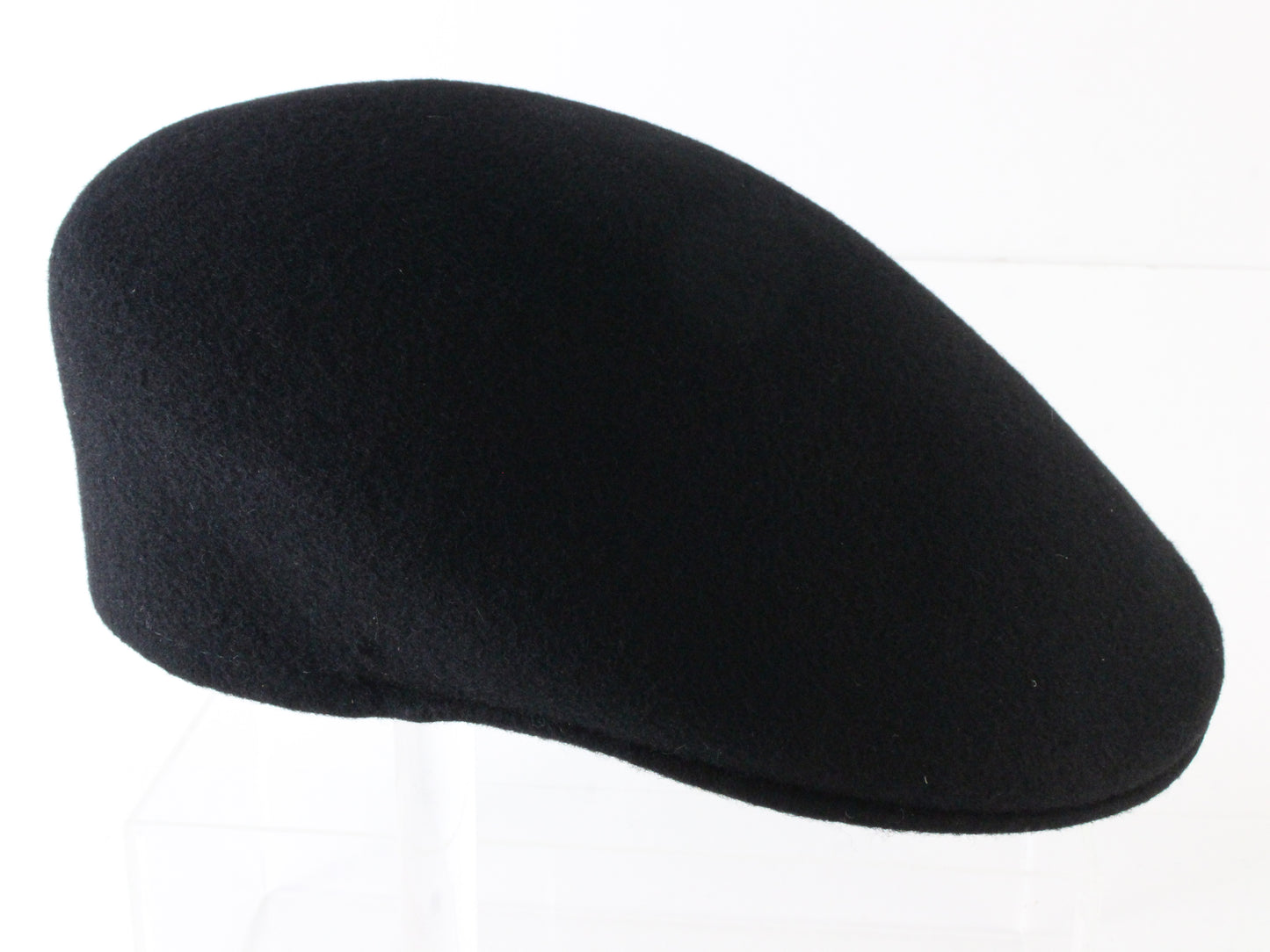 Brooks Mens Black Wool Felt Scally Cap Ivy Cap MULTIPLE SIZES