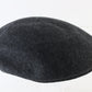 Brooks Mens Charcoal Gray Wool Felt Devon Hat Newsboy Cap MULTIPLE SIZES