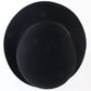 Miss Bierner Ladies Black Wool Felt Boutique Hat W/ Band 7 1/4 58cm