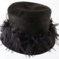 Bailey Tomlin London Ladies Boutique Brown Fur Felt Hat 7 1/8 57cm