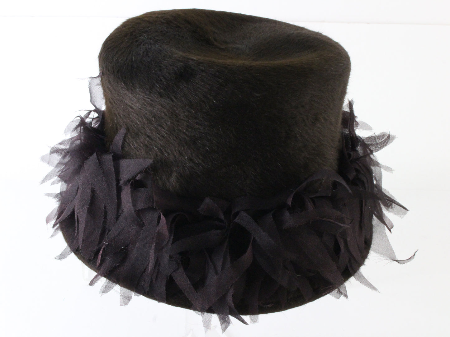 Bailey Tomlin London Ladies Boutique Brown Fur Felt Hat 7 1/8 57cm