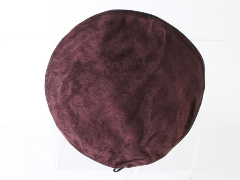 Vintage Winfield Cover Co Ladies Burgundy Swede Beret MULTIPLE SIZES