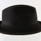 Royal Biltmore Gregory Mens Black Oak Brown Felt Fedora MULTIPLE SIZES