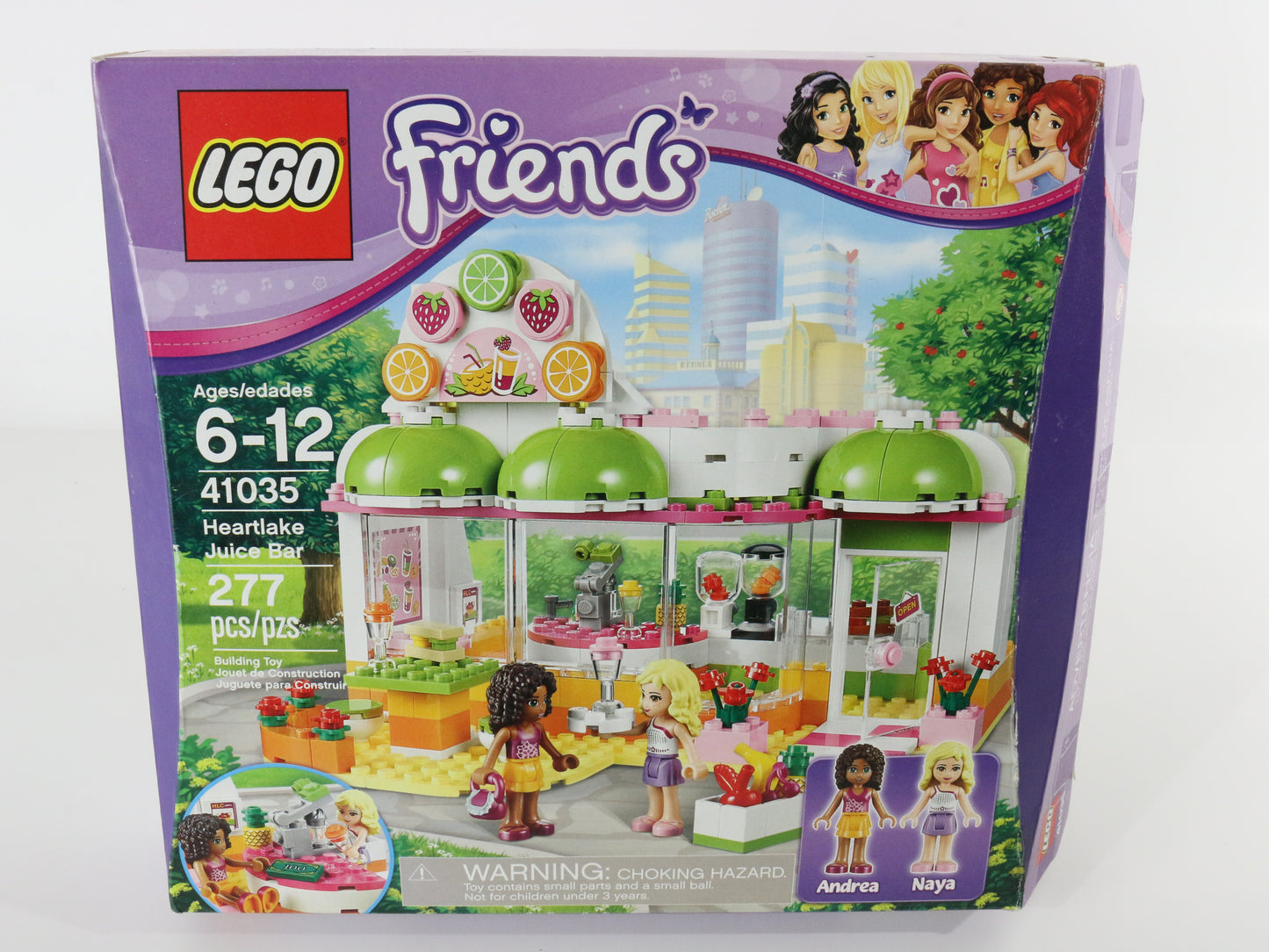 Lego Friends Heartlake Juice Bar Partly Built Set W/ Box & Instructions