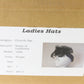 Sonni Of California Ladies Purple Fascinator Hat W/ Black Feathers 30.5cm