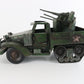 Military M3 Gun Motor Carriage Half Track Armored Car Usa Metal 12.5"
