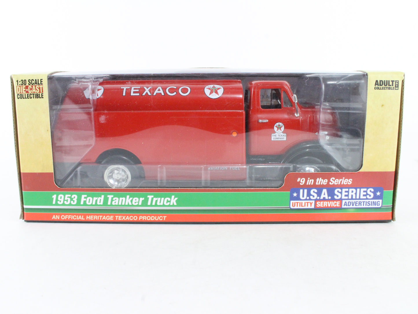 1953 Ford Tanker Truck Texaco Vintage Fuel 1:30 Scale Model Cp7520