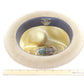S&C Habig Wien Mens Classic Tan Felt Austrian Hat W/ Feather 54cm