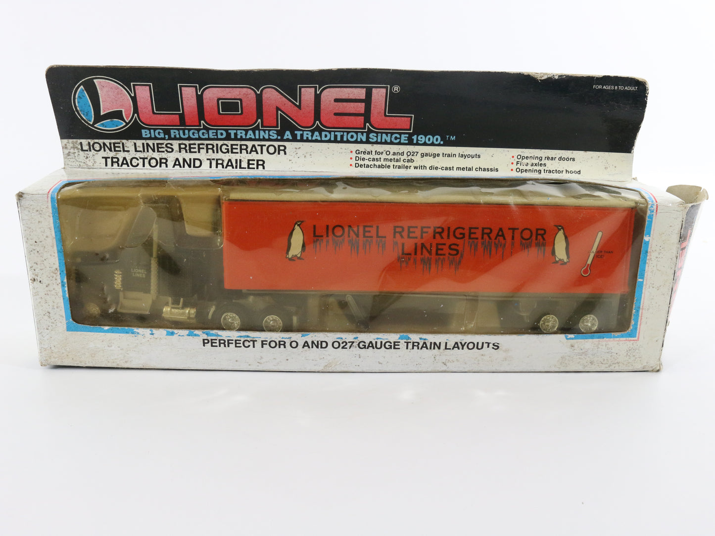 Lionel O Refrigerator Lines Tractor Truck & Trailer 6-12891