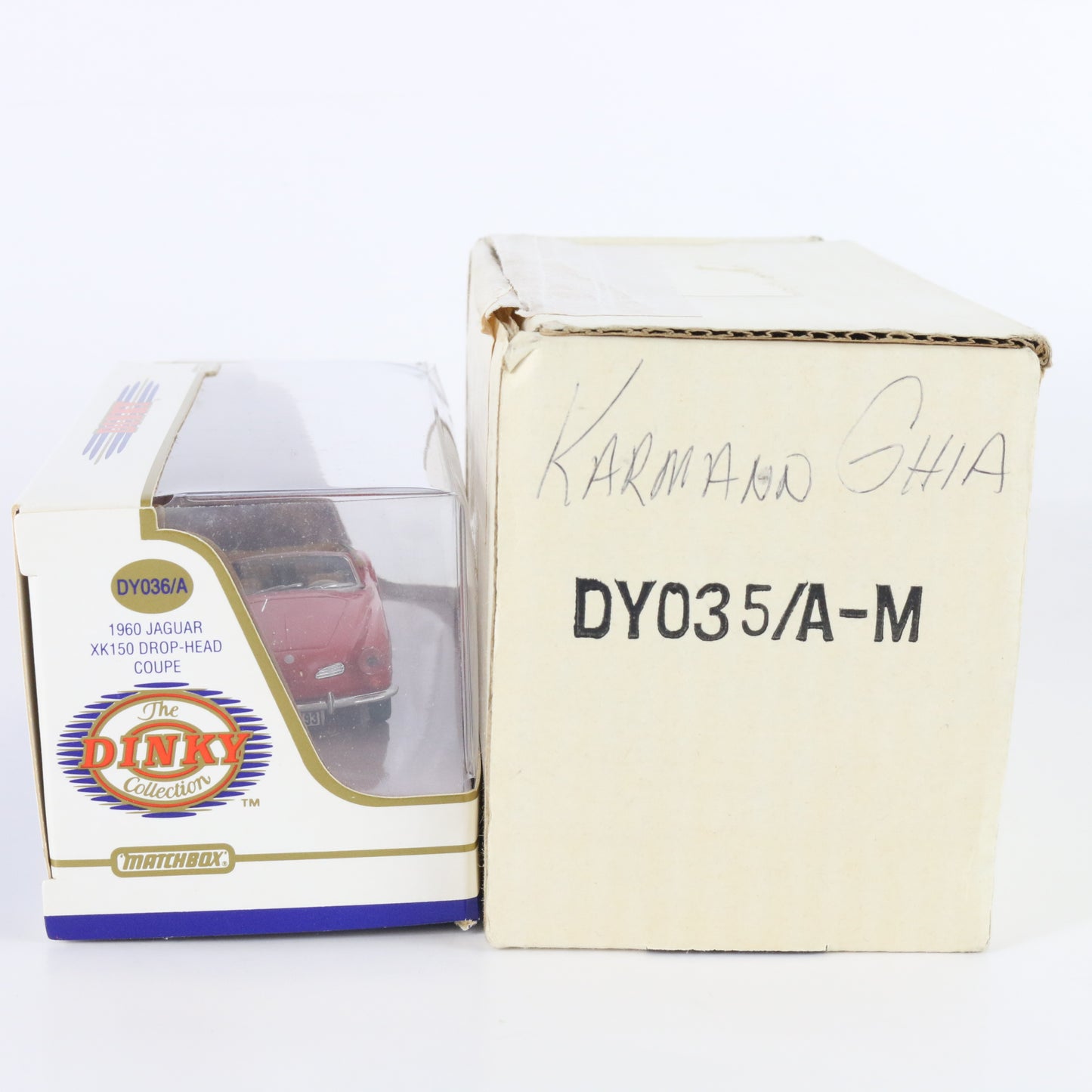 Vw Volkswagen Karmann Ghia Cabrio Dinky Matchbox 1:43 Model Car Dy036/a