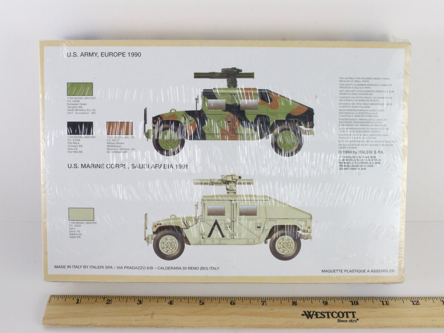 M-1036 Hmmv With Tow Launcher 1:35 Italeri Model Kit 369