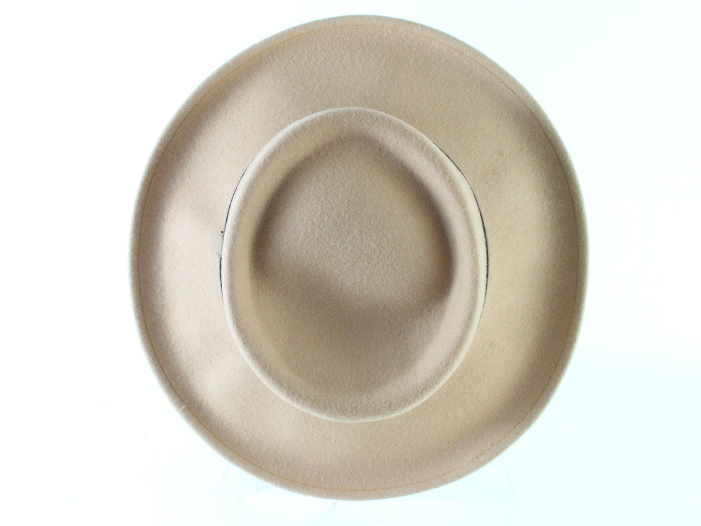 Fiesta Santa Barbara Camel Tan Wool Felt Crushable Water Resistant Fedora SMALL