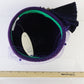 Sandra New York Elegant Purple Wool Felt Ladies Dress Hat W/ Beads 7 56cm