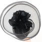 Chapeau Creations Ladies Boutique Black Fascinator W/ Flower 6 3/4 54cm