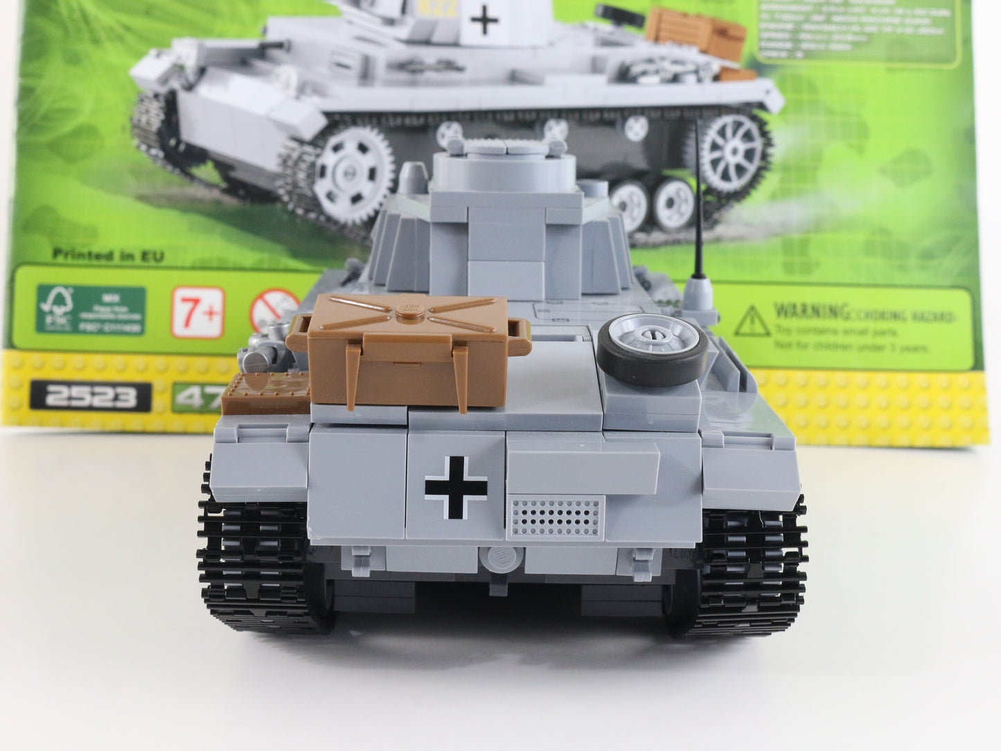 Panzer III Ausf.E WW2 German Military Tank COBI 2523 7.5"