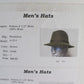 Pendleton Mens Classic Brown Wool Felt Fedora W/ Bow Band XL