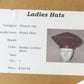 Frank Olive Ladies Fancy Boutique Red Paisley Beret 7 1/8 57cm