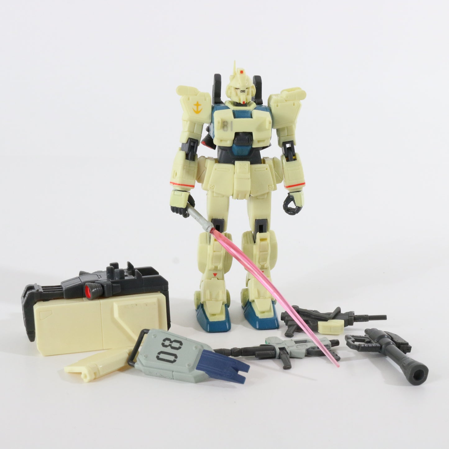 Gundam Ez-8 RX-79 G Mobile Suit Action Figure Bandai W/ Accessories