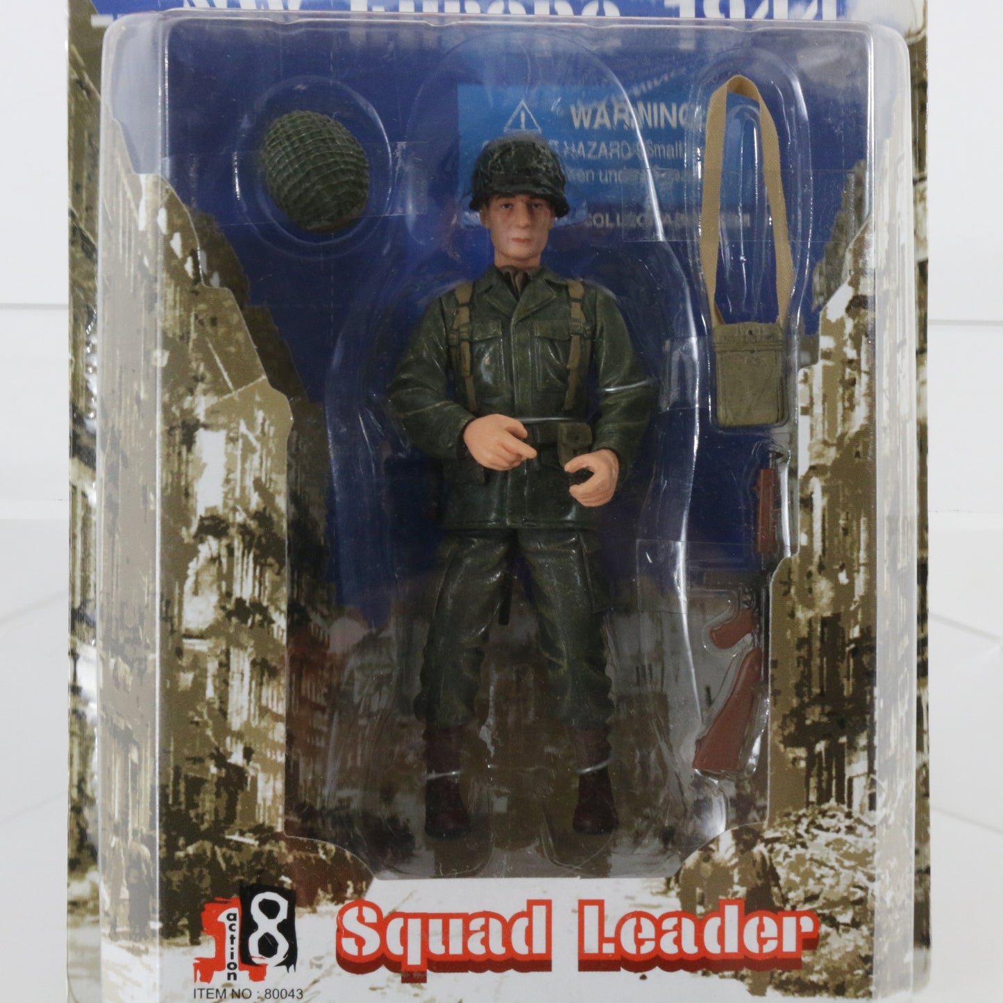 Squad Leader Us Army Infantry WWI Europe 1944 Action 18 1:18 Dragon Figure 80043