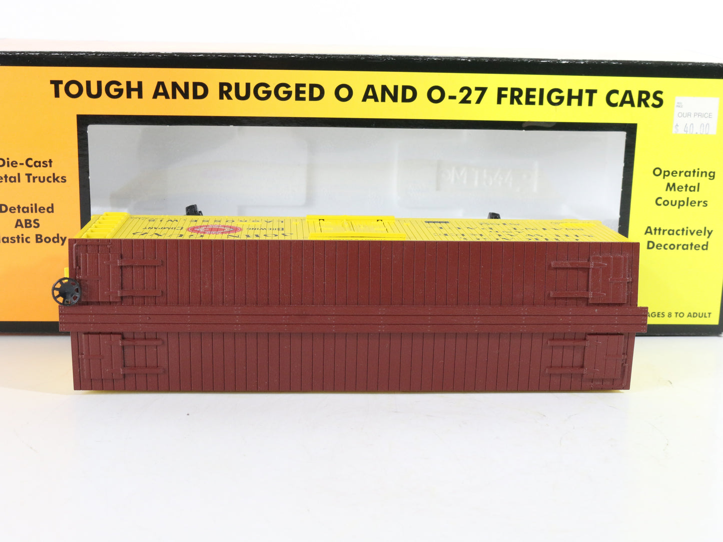 MTH Rail King O 30-7864 Chicago Milwaukee St Paul 8182 34' 19th Century Reefer