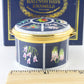 Vintage Halcyon Days Enamel Box 1988 Flowers Of Australia Bilston Battersea