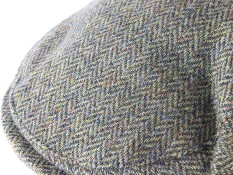 John Hanley & Co Ltd Mens Olive PURE Wool NEWSBOY Ivy Cap MULTIPLE SIZES