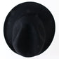 Borsalino Alessandria Como Mens Black Felt Fedora MADE ITALY MULTIPLE SIZES