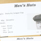 Borsalino Mens Brown Felt Ivy Cap SMALL Newsboy Style 8 Qtr Cap