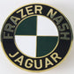 Frazer Nash Jaguar 2.5" Metal Emblem Badge