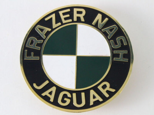 Frazer Nash Jaguar 2.5" Metal Emblem Badge