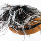 Sonni of California Ladies Copper Brown Wool Felt Hat W/ Feathers 6 7/8 55cm
