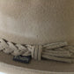 Biltmore Golden Pheasant Velour Mens Camel Tan Felt Fedora W/ Band 6 7/8 55cm