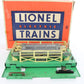 Lionel O Postwar 3656 Orange Operating Cattle Car W/ Box & Stockyard + COWS