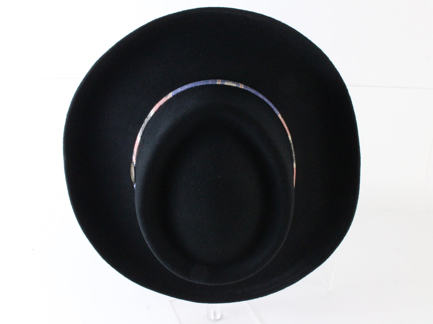 Fiesta Santa Barbara Mens Black Felt Cowboy Hat W/ Pink Band MULTIPLE SIZES