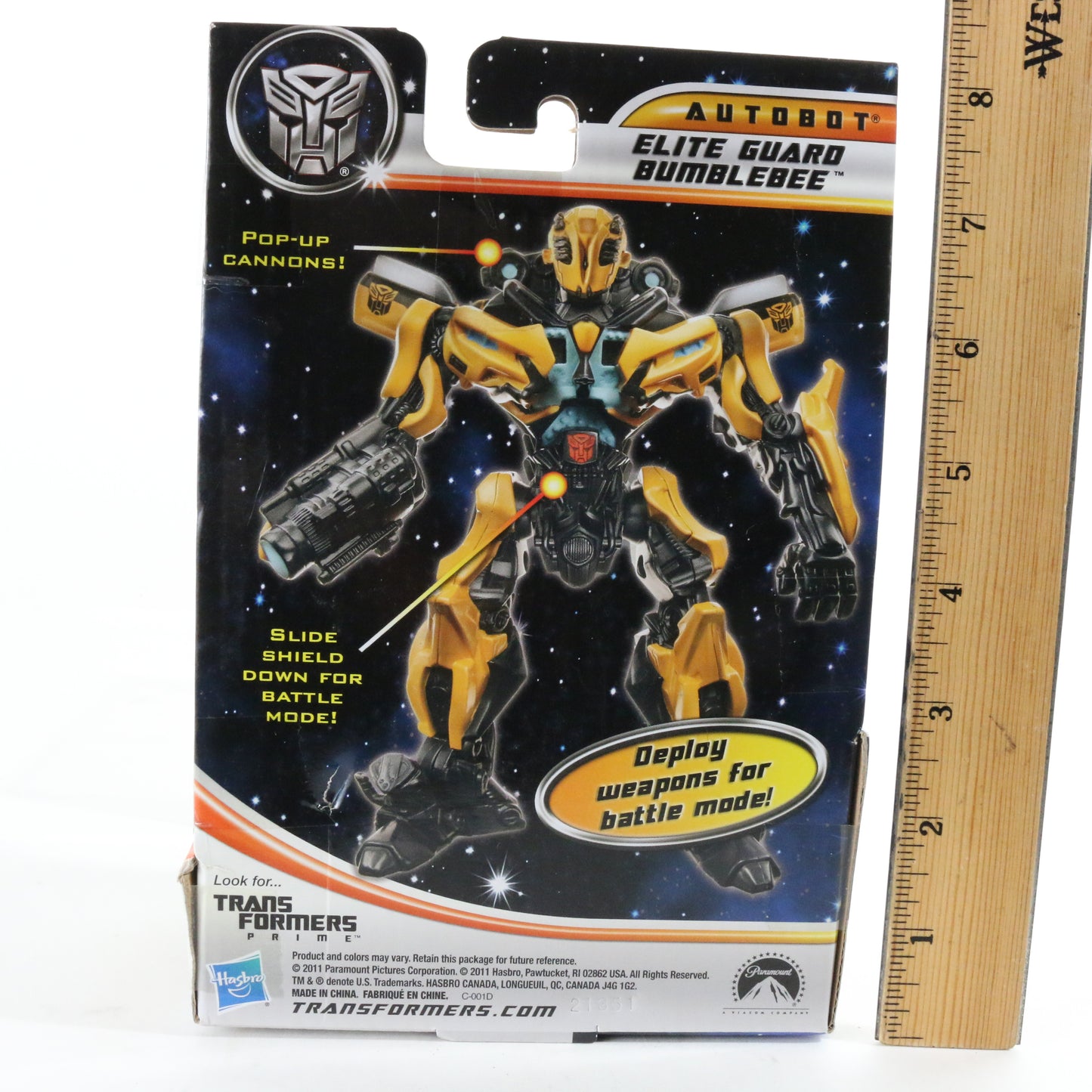 Elite Guard Bumblebee Transformers Dark Of The Moon Robo Fighters Hasbro