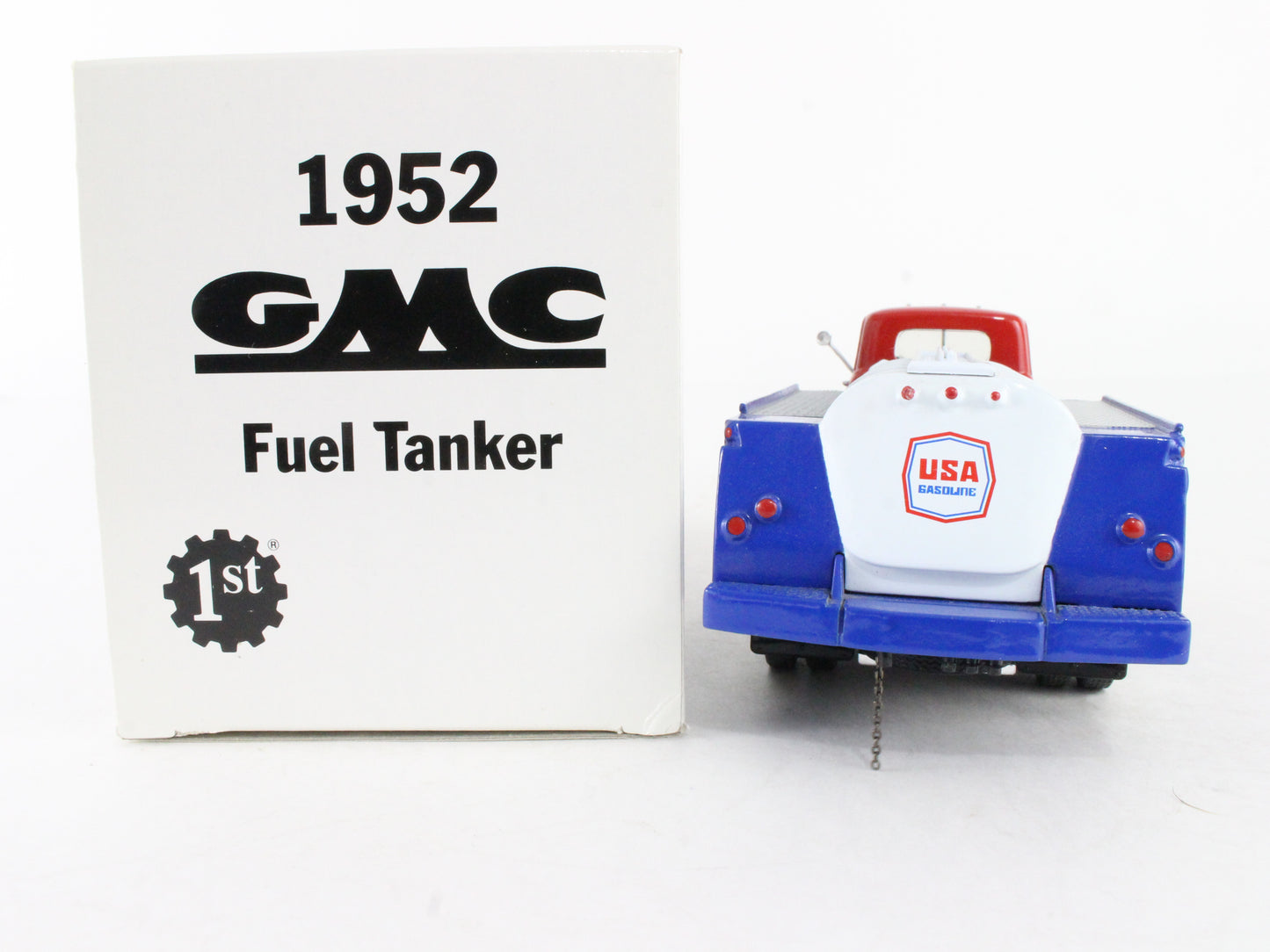 1952 GMC Fuel Tanker USA Gasoline First Gear 1:34 Scale Model 18-1614