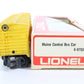 Lionel O 6-9753 Maine Central Mec Yellow Boxcar
