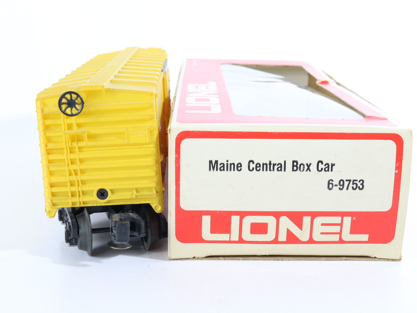 Lionel O 6-9753 Maine Central Mec Yellow Boxcar